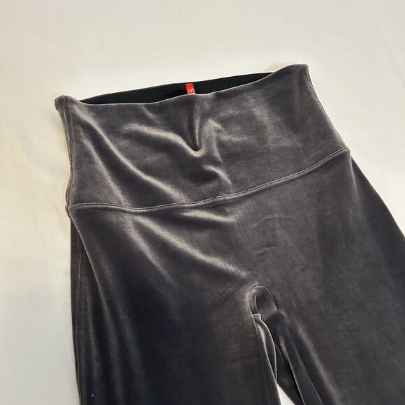 Spanx Velvet Leggings High Waisted Gray - Size XL - Picture 3 of 11